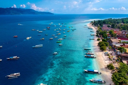 destinasi wisata lombok - gili trawangan